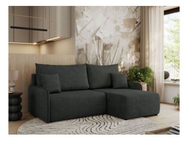 Narożnik ARPA L - strona prawa - ciemnoszary, struktura