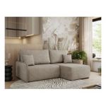 Narożnik ARPA L - strona prawa - beżowy, struktura