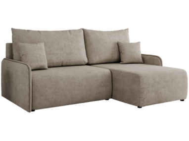 Narożnik ARPA L - strona prawa - beżowy, struktura