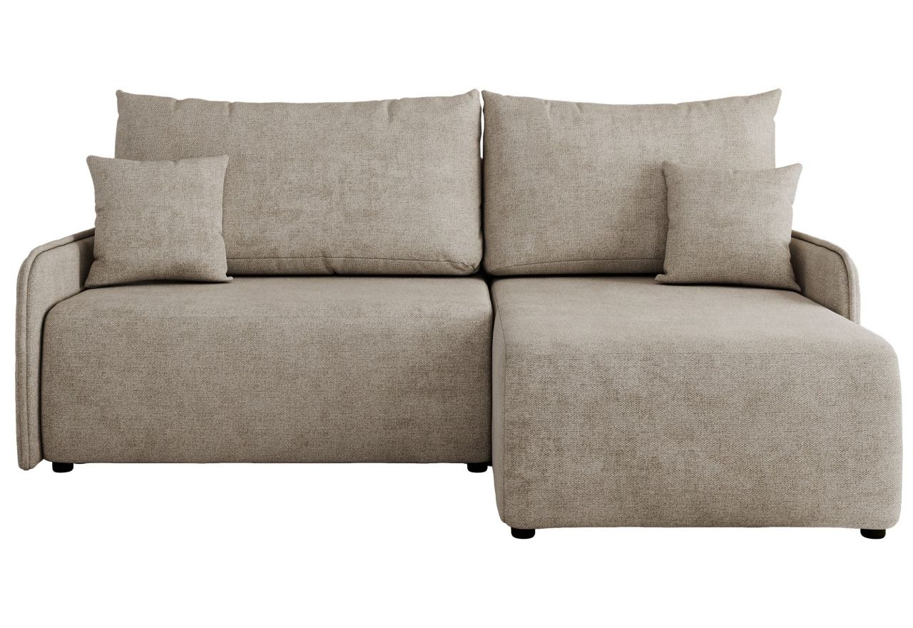 Narożnik ARPA L - strona prawa - beżowy, struktura