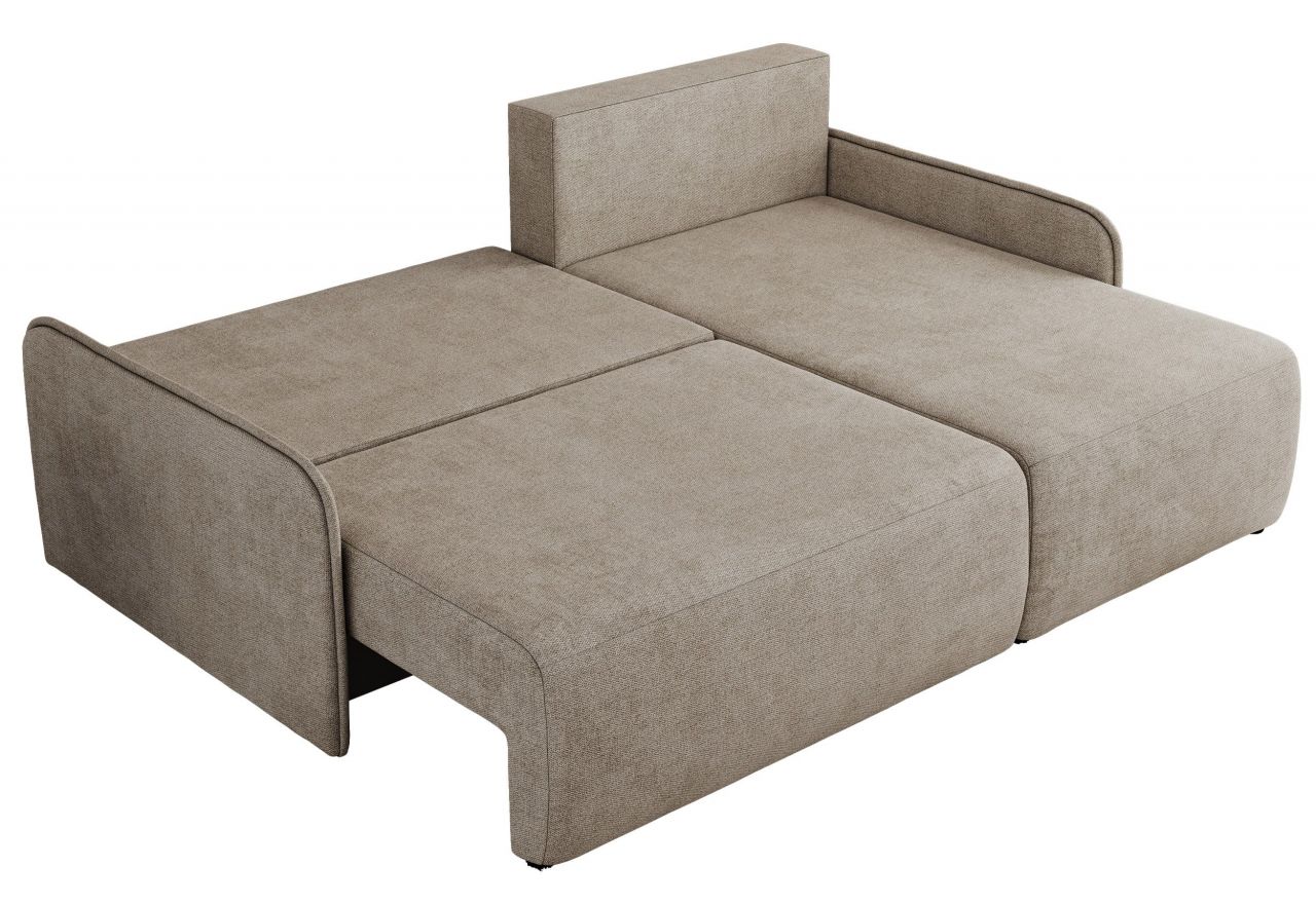 Narożnik ARPA L - strona prawa - beżowy, struktura