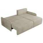 Narożnik ARPA L - strona prawa - beżowy, welwet