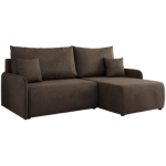 Narożnik ARPA L - strona prawa - brązowy, welwet