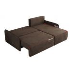 Narożnik ARPA L - strona prawa - brązowy, welwet