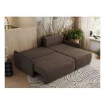 Narożnik ARPA L - strona prawa - brązowy, welwet