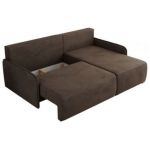 Narożnik ARPA L - strona prawa - brązowy, welwet