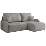 Narożnik ARPA L - strona prawa - jasnoszary, welwet