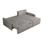 Narożnik ARPA L - strona prawa - jasnoszary, welwet