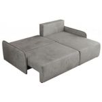 Narożnik ARPA L - strona prawa - jasnoszary, welwet