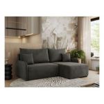 Narożnik ARPA L - strona prawa - ciemnoszary, welwet