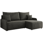 Narożnik ARPA L - strona prawa - ciemnoszary, welwet