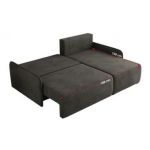 Narożnik ARPA L - strona prawa - ciemnoszary, welwet