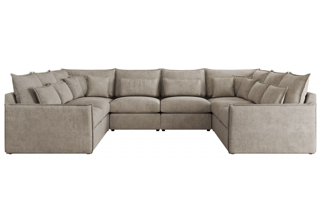 Narożnik - VERSO U 8M - uniwersalny - beżowy, struktura