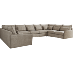 Narożnik - VERSO U 9M - uniwersalny - beżowy, struktura