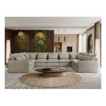 Narożnik - VERSO U 9M - uniwersalny - beżowy, struktura