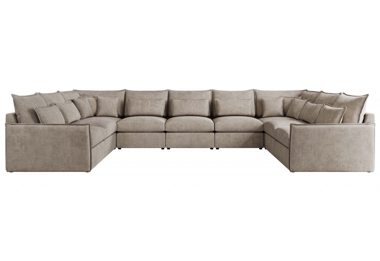 Narożnik - VERSO U 9M - uniwersalny - beżowy, struktura