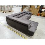 Narożnik GUSTAW L - Monolith 95 - ciemny szary - OUTLETU