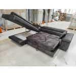 Narożnik GUSTAW L - Monolith 95 - ciemny szary - OUTLETU