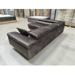 Narożnik GUSTAW L - Monolith 95 - ciemny szary - OUTLETU