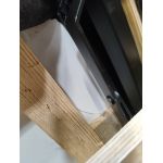 Narożnik GUSTAW L - Monolith 95 - ciemny szary - OUTLETU