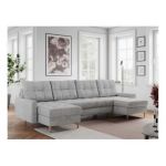 Narożnik ASTRA U - Monolith 84 - jasny szary - OUTLETU