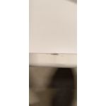 Łóżko kontynentalne RICO 180x200 - Soft 17 - biała ekoskóra - OUTLETU