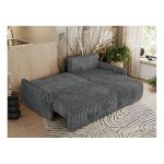 Narożnik ARPA L - strona prawa - ciemnoszary, sztruks