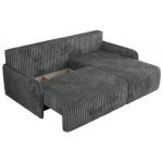 Narożnik ARPA L - strona prawa - ciemnoszary, sztruks