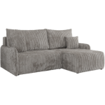 Narożnik ARPA L - strona prawa - szary, sztruks