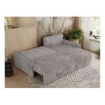 Narożnik ARPA L - strona prawa - szary, sztruks