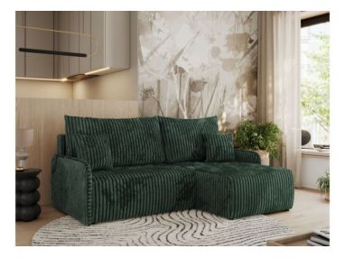 Narożnik ARPA L - strona prawa - zielony, sztruks