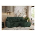 Narożnik ARPA L - strona prawa - zielony, sztruks