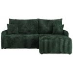 Narożnik ARPA L - strona prawa - zielony, sztruks