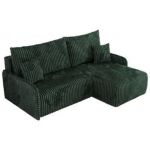 Narożnik ARPA L - strona prawa - zielony, sztruks