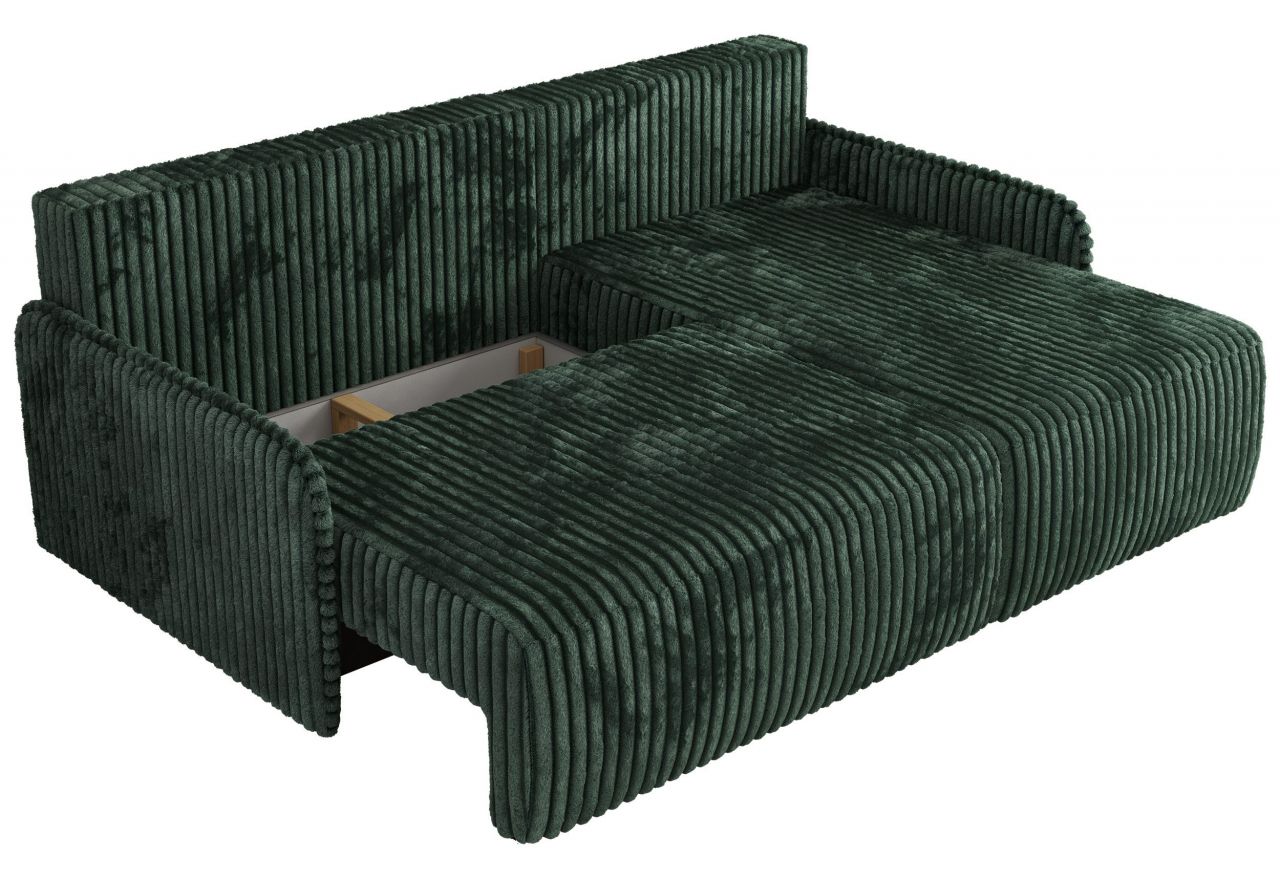 Narożnik ARPA L - strona prawa - zielony, sztruks