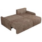 Narożnik ARPA L - strona prawa - brązowy, sztruks