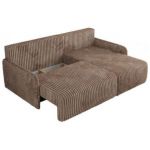 Narożnik ARPA L - strona prawa - brązowy, sztruks