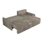 Narożnik ARPA L - strona prawa - jasnobrązowy, sztruks