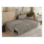 Narożnik ARPA L - strona prawa - jasnobrązowy, sztruks