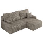 Narożnik ARPA L - strona prawa - jasnobrązowy, sztruks