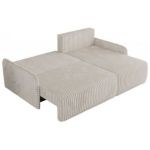 Narożnik ARPA L - strona prawa - kremowy, sztruks