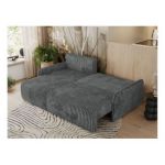 Narożnik ARPA L - strona lewa - ciemnoszary, sztruks