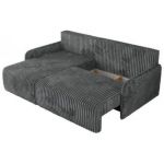 Narożnik ARPA L - strona lewa - ciemnoszary, sztruks