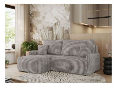 Narożnik ARPA L - strona lewa - szary, sztruks