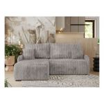 Narożnik ARPA L - strona lewa - szary, sztruks