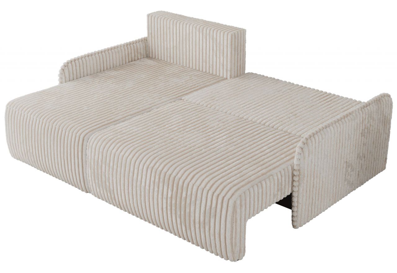 Narożnik ARPA L - strona lewa - kremowy, sztruks