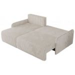 Narożnik ARPA L - strona lewa - kremowy, sztruks