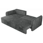 Narożnik MESTO L - strona lewa - szary, sztruks