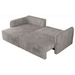 Narożnik MESTO L - strona lewa - jasnoszary, sztruks