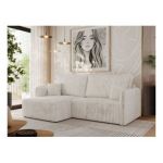 Narożnik MESTO L - strona lewa - beżowy, sztruks